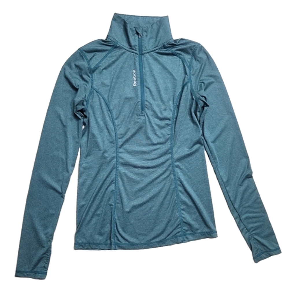 Reebok Pullover Top 1/4 Zip Up Size XS